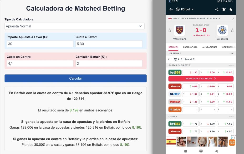 conclusiones apuestas matched betting y trading