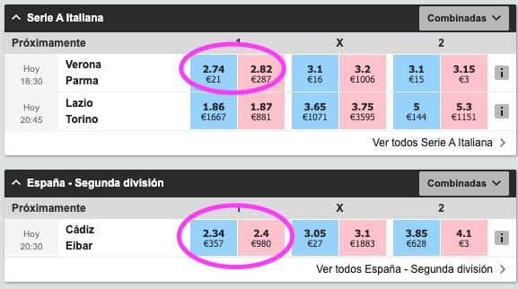 nueva apuesta martingala con calculadora